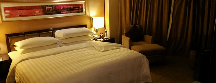 My room at @golden flower hotel is one of Shangri-la.