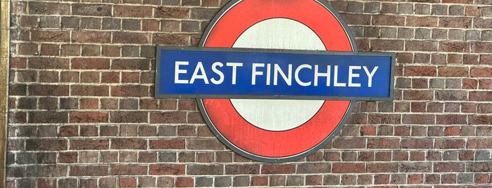 East Finchley London Underground Station is one of Railway stations visited.
