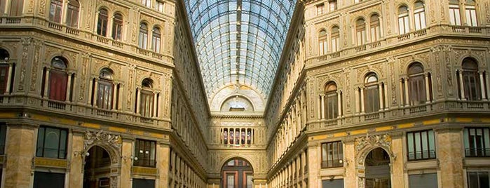 Galleria Umberto I is one of WORLD HERITAGE UNESCO.