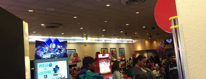 Chuck E. Cheese is one of Pepsi Points.
