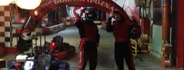 Worldkarts Poznań Indoor Karting is one of Poznan #4sqcity by Luc.