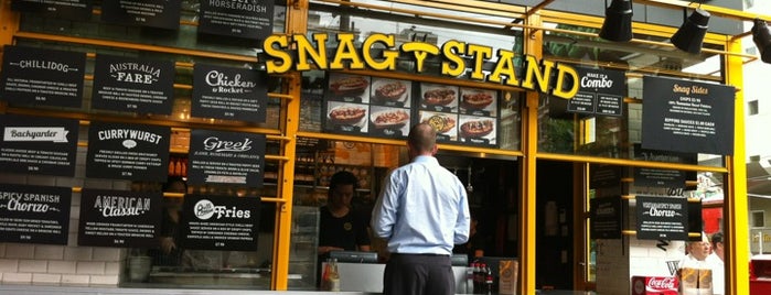 Snag Stand is one of The Age CBD Cheap Eats.