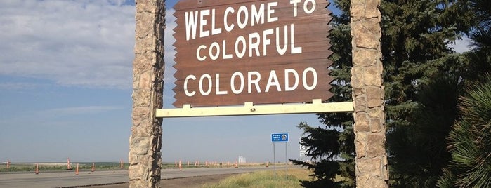 Colorado / Kansas State Line is one of Tempat yang Disukai Kurt.