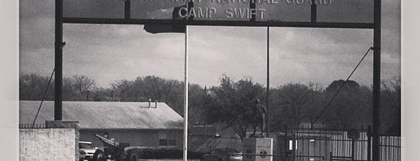 Camp Swift Barracks is one of Bastrop County.