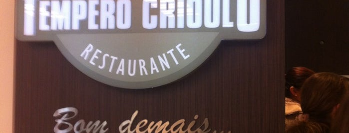 Restaurante Tempero Crioulo is one of lugares.
