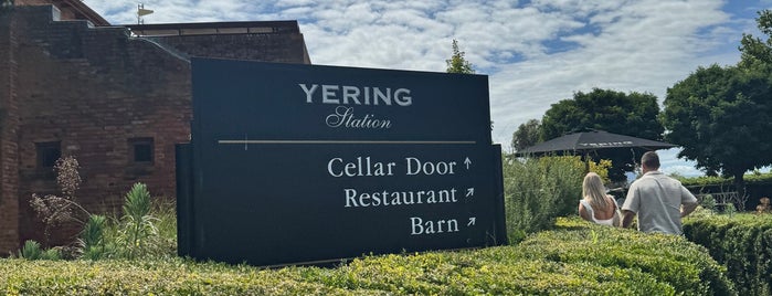 Yering Station Cellar Door is one of Melbourne Eats/Drinks/Shopping/Stays.
