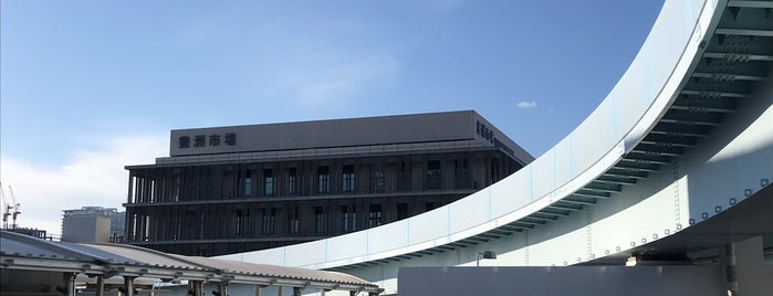 市場前駅 (U14) is one of ゆりかもめ.