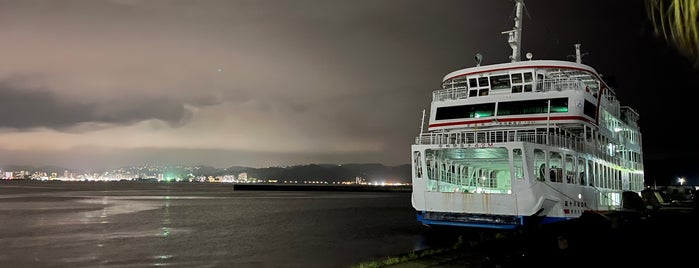 Sakurajima Harbor Ferry Terminal is one of JPN00/6-V(6).