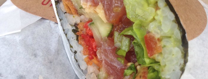 Sushirrito is one of Bay Area.