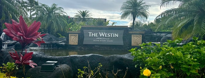 The Westin Princeville Ocean Resort Villas is one of Kauai faves.