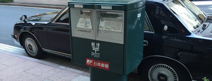 緑のポスト(No.104005、銀座7丁目) is one of 珍ポスト（関東）.