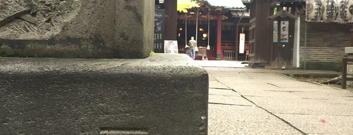 赤坂氷川神社の几号水準点 is one of 几号水準点.