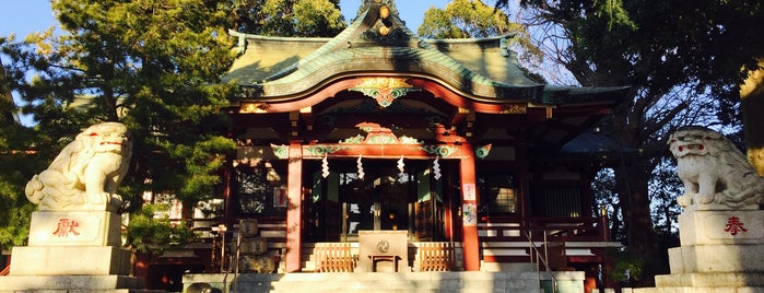Kasai Shrine is one of 発祥の地(東京).