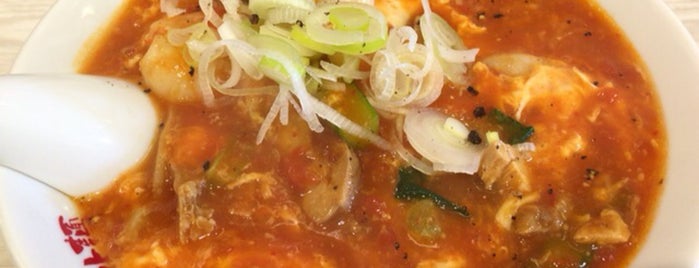 太陽のトマト麺 is one of トマト麺コレクション(東京都内).