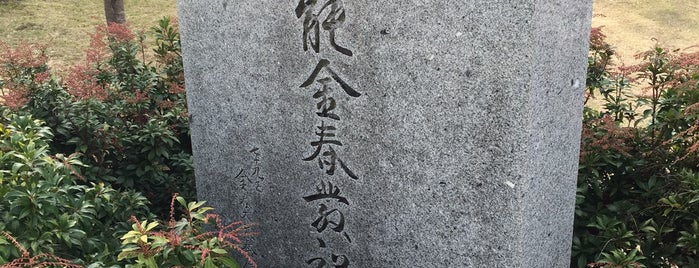 薪能金春発祥地 is one of 関西（京都以外）4.