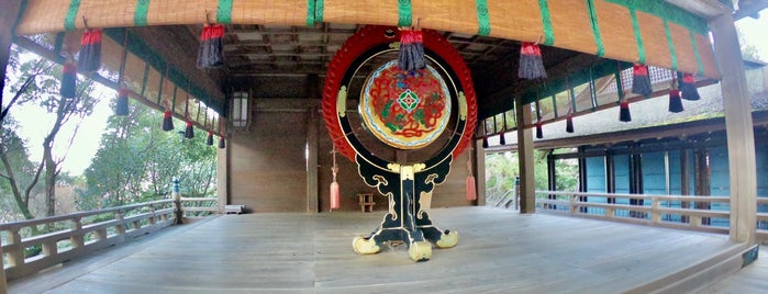 金刀比羅宮 神樂殿 is one of Tempat yang Disukai ばぁのすけ39号.