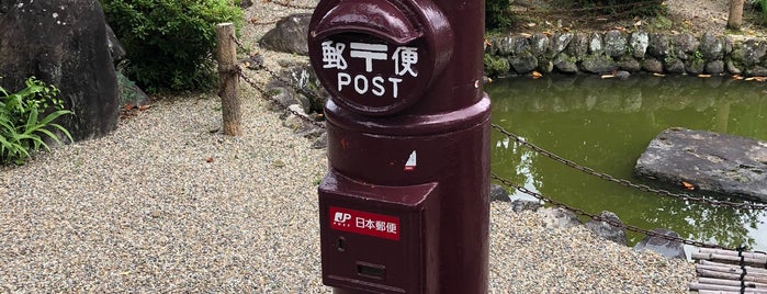 茶色の丸ポスト is one of 珍ポスト（近畿）.