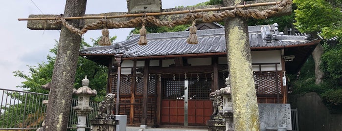 南條神社 is one of 河内国讃良郡の神社.