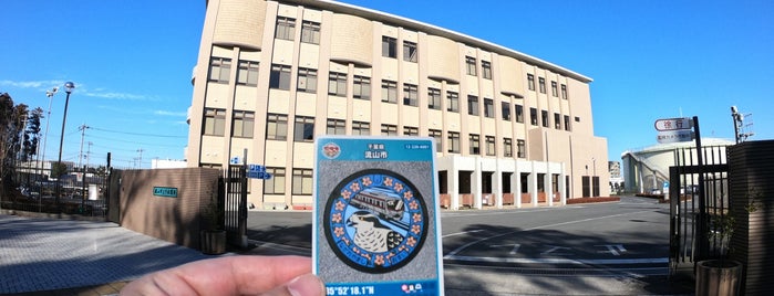 おおたかの森浄水場/流山市上下水道局 is one of 関東（東京以外）：マンホールカード配布.