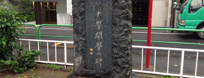 大谷大学開学の碑 is one of 発祥の地(東京).