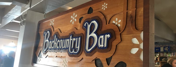 Helen's Backcountry Bar is one of Tempat yang Disukai Bridget.