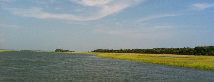 Bear Island State Park is one of Bogue Banks.