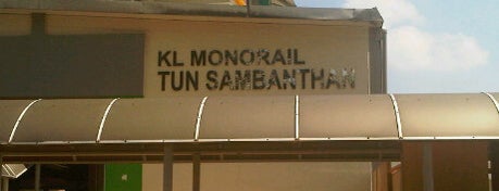 RapidKL Tun Sambanthan (MR2) Monorail Station is one of RapidKL Rail.