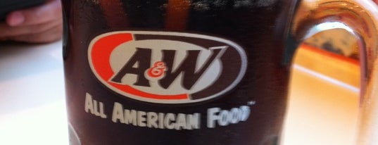 A&W is one of The Flame Broiled Badge.