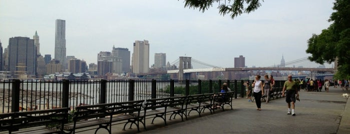 Brooklyn Heights Promenade is one of favourite places.