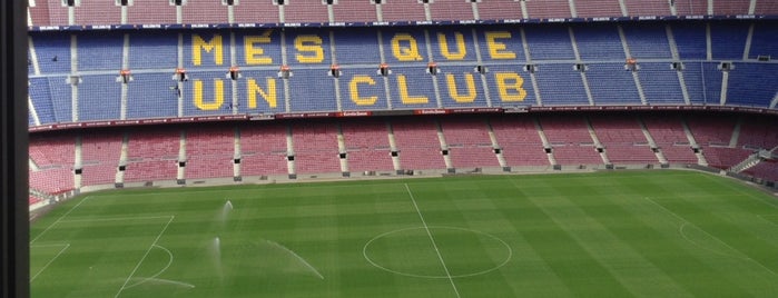 Camp Nou is one of Turismo BCN.