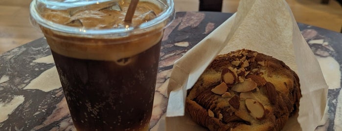 Saint Frank Coffee is one of The 15 Best Coffee Shops in the Financial District, San Francisco.