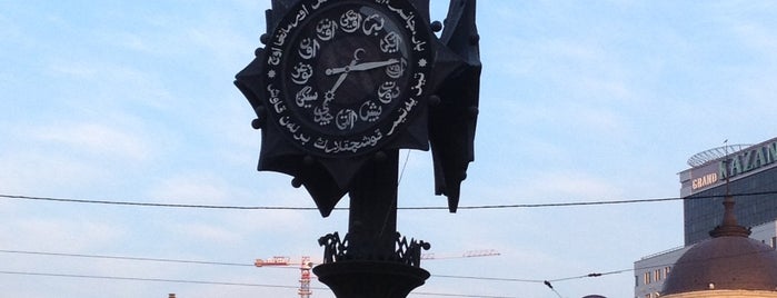 Часы на улице Баумана is one of Летом.