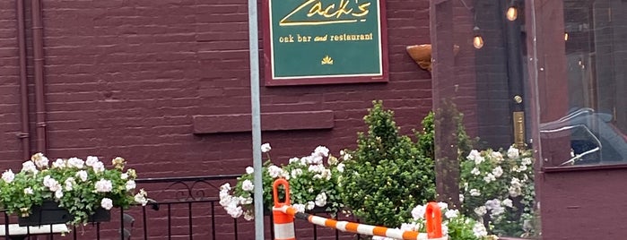 Zack's Oak Bar & Restaurant is one of Hoboken ☀️.