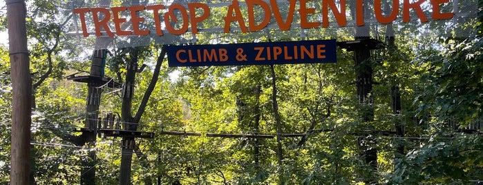 Treetop Adventure At The Bronx Zoo is one of Noam’s Day 4.
