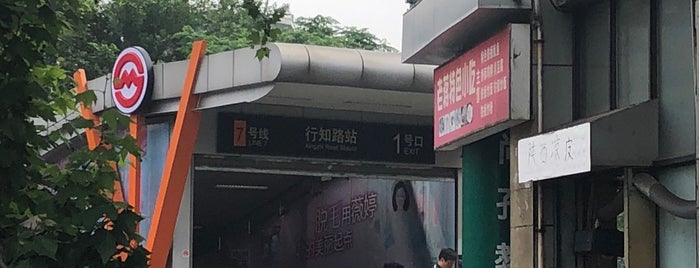 Xingzhi Road Metro Station is one of 上海轨道交通7号线 | Shanghai Metro Line 7.