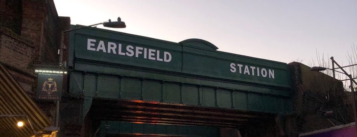 Earlsfield Railway Station (EAD) is one of Stations - NR London used.