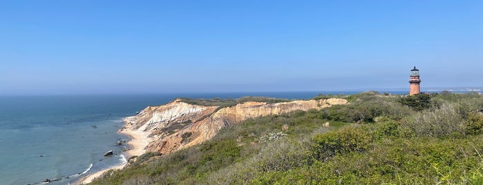 Gay Head Cliffs is one of Marthas Vineyard.