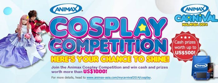 Animax Carnival Malaysia is one of Cosplay Convention.