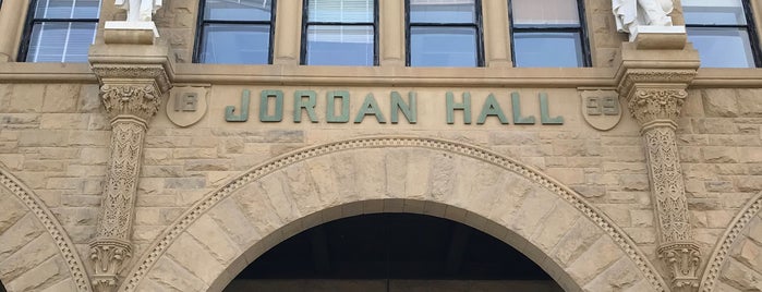 Jordan Hall is one of Places to see..