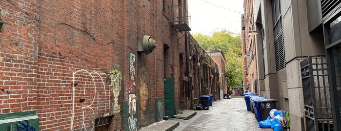 Pioneer Passages Alley is one of Seattle.