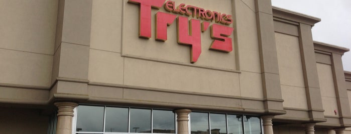 Fry's Electronics is one of Been there.