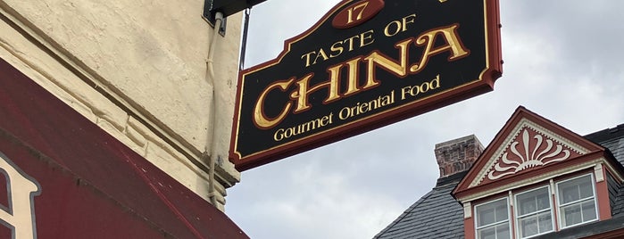 Taste of China is one of Restaurants to try.