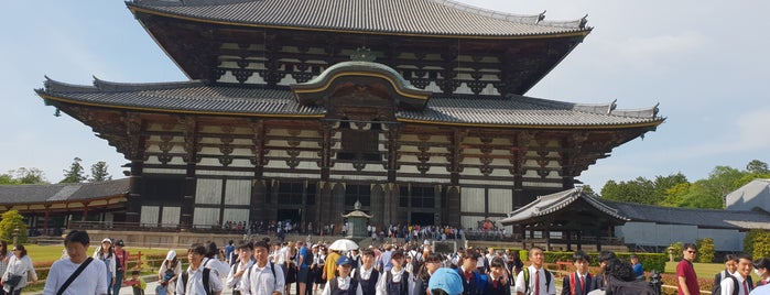 Todai-ji Temple is one of Foursquare 9.5+ venues WW.