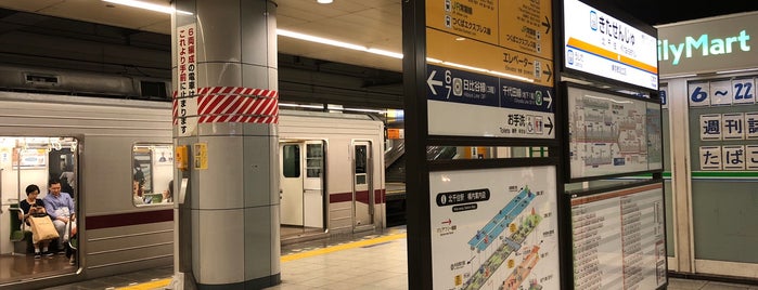 Tobu Kita-senju Station (TS09) is one of Sta..