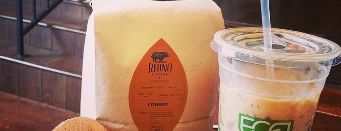 Rhino Coffee is one of Shreveport-Bossier Spots.