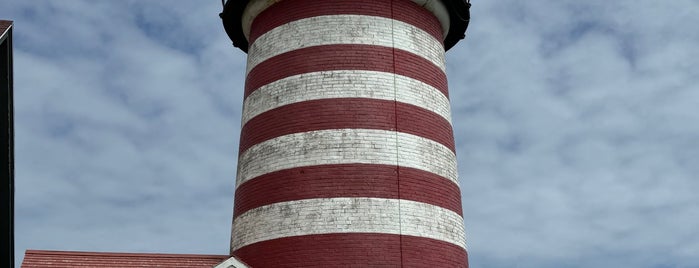 West Quoddy Head Lighthouse is one of United States Lighthouse Society.