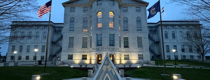 The State House is one of Maine.