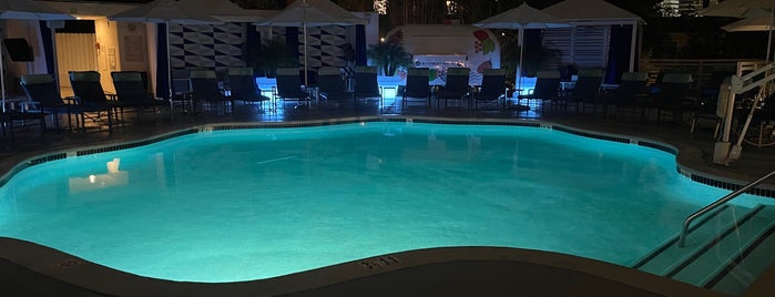 Pool at W Hotel - Westwood is one of #lanaventura US - LA.