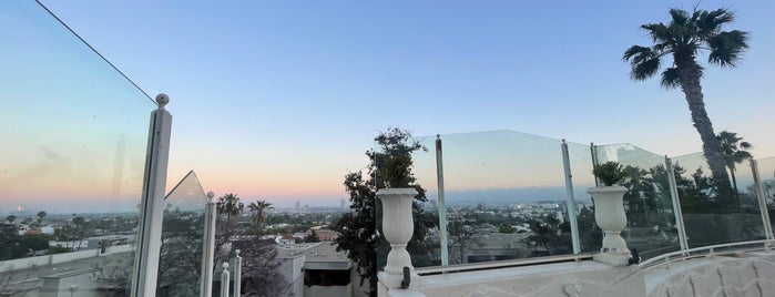Sunset Tower Terrace is one of LA.
