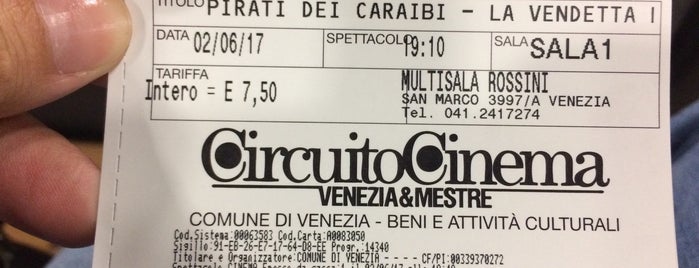 Cinema Rossini is one of Venedig.
